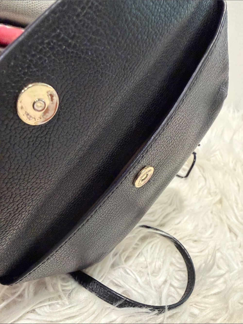 TUMI Crossbody with Gold tone Logo Accent Plate - Picture 9 of 16